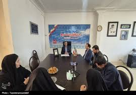حضور مدیران‌کل ثبت اسناد و امور عشایری اردبیل در دفتر تسنیم