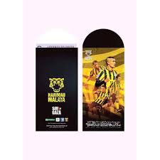 June 8, 2021 6:13 pm. Sampul Raya Bola Sepak Harimau Malaya Heroes Set Of 5 Packs 50 Pieces Shopee Malaysia