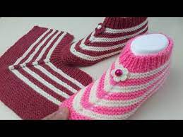 Pin By Sandgonzale On Alles Crochet Shoes Pattern Sweater Knitting Patterns Sewing Slippers