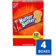 Check spelling or type a new query. Amazon Com Nutter Butter Peanut Butter Sandwich Cookies 4 Boxes Of 12 Packs 4 Cookies Per Pack Grocery Gourmet Food