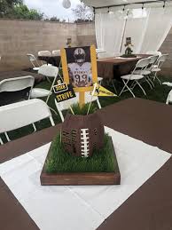 Football Centerpieces Football Theme Party Football Banquet Centerpieces Football Centerpieces