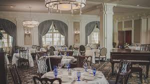 Regency tables in walnut and mahogany. The Regency Room French Inspired Southern Cuisine