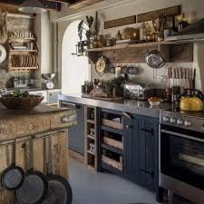 Cuisine Bois Inox Interieur Keuken Houten Huis