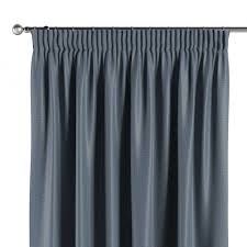 Enjoy free shipping and easy returns every day at kohl's. Blackout Pencil Pleat Curtain Dark Blue 269 67 140 260 Cm Approx 55 102 Inch Dekoria