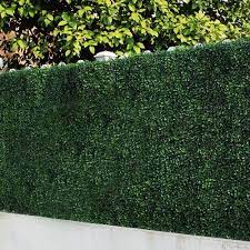 Choosing the right artificial hedges. 6 Piece Artificial Boxwood Hedges Greenery Panel Privacy Fence Screen For Outdoor Wall Home Decoration By E Joy Walmart Com Walmart Com