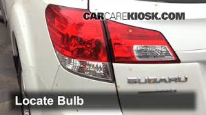 Tail Light Change 2010 2014 Subaru Outback 2011 Subaru