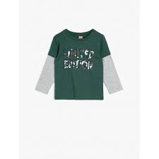 Baskili T Shirt Kiyafet Ve Aksesuarlar Giyim Esyalari Bebek Ve Kucuk Cocuk Kiyafetleri Lidyana Cocuk Koton Graphic Sweatshirt Sweatshirts Fashion