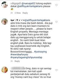 Check spelling or type a new query. Aliff Syukri Tak Faham Inggeris Habis Lunyai Caprice Dihentam Gosip Tempatan Gosip Forum Cari Infonet