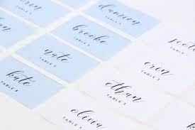 60th birthday ideas for a guy: Design Print Your Own Vellum Place Cards Free Template