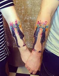 Couple tattoos always get the awwww reaction and make awesome pictures. 250 Meaningful Matching Tattoos For Couples June 2021