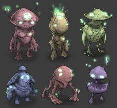 Sprites were a grouping of fey that lived in forests and enjoyed making mischief. Pin By Jamie Cassell On College Creature Concept Art Concept Art Characters Creature Design