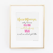 Nurse Manager Ninja Printable Art Nursing Student Print Etsy Nurse Manager Nursing Students Nurse