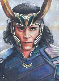 Loki Thor Ragnarok Avengers Tekenen