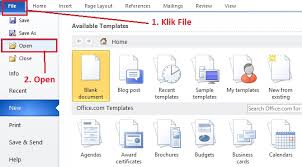 Cara Menggunakan Microsoft Word 2010 Dan Fitur Fiturnya