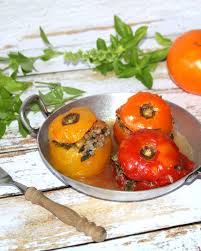 Tomates Farcies Au Boeuf Et Aux Blettes Chez Vanda Tomates Farcies Blette Alimentation