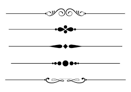 Free Fancy Lines Vector Line Design Pattern Vector Art Design Decorative Lines