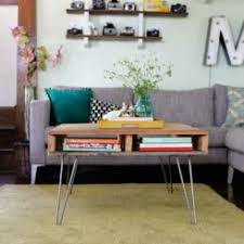 How to make a hairpin leg coffee table. How To Make A Coffee Table With Hairpin Legs