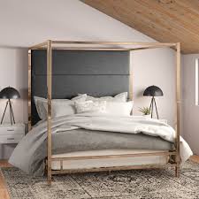 Check spelling or type a new query. Everson Upholstered Canopy Bed Color Dark Gray Champagne Gold Size King Upholstered Canopy Bed Canopy Bed Platform Canopy Bed