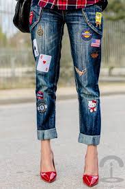 10 Super Creative Diy Tips For Your Old Jeans Denim Fashion Embellished Jeans Denim Diy