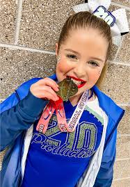 Baby girls first cheer competition!! Ain’t she purty?! 🥹 So proud of the  Dream Team! 💚💙🤩 #cheer #cheercompetition #dreamteam #mygirl #cheerleader  #210productions #NC #cheermom