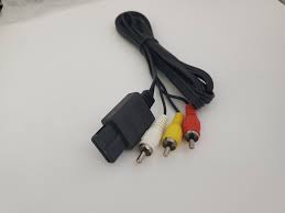 1-100 LOT AV Audio Video A/V Stereo RCA Cables for Nintendo Gamecube SNES  N64 64 | eBay