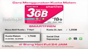 Anda dapat mengakses gratis internet dalam bentuk medsos dan chatting, contohnya adalah line, bbm, path, whatsapp, twitter dan facebook. Cara Merubah Kuota Malam Smartfren Menjadi Kuota Reguler 24 Jam Terbaru Juli 2021