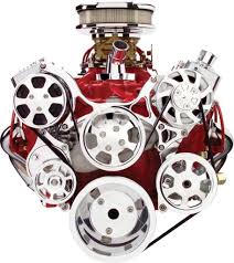 Tru Trac Serpentine Pulley Belt Chevy Chevrolet Billet Specialty Small Block Kit