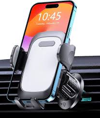 Support téléphone voiture grille aération avec crochet