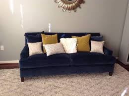 Sofa Perfection With Images Sofa Blue Velvet Sofa Navy Blue Velvet Sofa