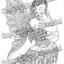 It's just the right balance of everything. Fairy Tangles Printable Coloring Pages Digi Stamps