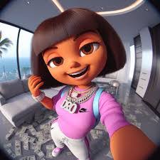 Dora Belly's Instagram, Twitter & Facebook