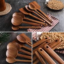 Kitchen utensils set cooking silicone gadgets wooden spatula holder kitchen tool. Amazon Com 7pcs Long Handle Wooden Cooking Utensil Set Non Stick Pan Kitchen Tool Nayahose Wooden Cooking Spoons And Spatulas By Ubae 7pcs Set Kitchen Dining