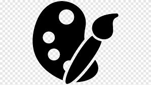 Here you can download free logos png pictures with transparent background. Computer Icons Art Painting Painting Logo Monochrome Png Pngegg