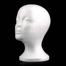 Practical Foam Female Mannequin Head Wigs Glasses Cap Display Holder Stand Model Drop Shipping Head Wigs Glasses Wig Stand Ideas Foam Wigs Cap Display