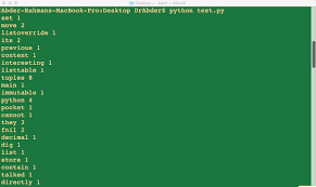 How to think like a computer scientist. Counting Word Frequency In A File Using Python
