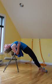 Pin By Ann West Yoga On Yoga Iyengar Yoga Chair Pose Yoga Restorative Yoga Poses