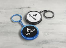 Download Free Round Shape Keychain Mockup Psd Set Good Mockups