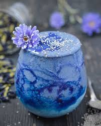 Deep Sea Chia Parfait Coloured With Butterfly Pea Powder Colourful Powders Are Available In Bluechai Sh Butterfly Pea Tea Yummy Smoothie Recipes Chia Parfait