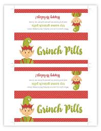 Free printable grinch bookmarks (download form at the end of the page). Grinch Pills Free Printable Holiday Treat Bag Topper