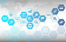 Seo Background Seo Concept Background With Various Useful Icons Sponsored Background Seo Icons Concept Business Finance Marketing Concept Finance