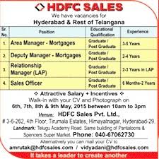 Eligible applicants will need to undergo a selection process involving an online test and interviews with the relevant training partner & hdfc bank. Sales Officer Job Description In Hdfc Bank Job Retro