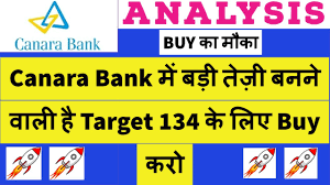 Canara bank, incorporated in the year 1906, is a banking company (having a market cap of rs 25647.95 crore). Canara Bank à¤® à¤¬à¤¡ à¤¤ à¤œ à¤¬à¤¨à¤¨ à¤µ à¤² à¤¹ Target 134 à¤• à¤² à¤ Buy à¤•à¤° Canara Bank Share Stock Market Youtube
