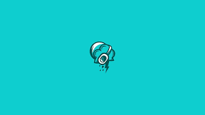 Looking for the best teal background? Black And Teal Logo Cold Cutepet Humor Minimalism Hd Wallpaper Wallpaperbetter