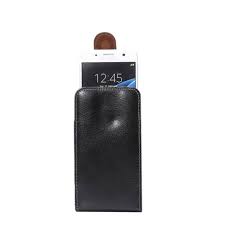 for Panasonic Eluga C Genuine Leather ...