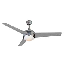 52 Blakley 3 Blade Ceiling Fan Ceiling Fan Brushed Nickel Ceiling Fan Ceiling Fan With Remote