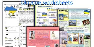 Regardless of your own level of english, your willing encouragement and. Ukraine Worksheets