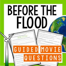 This Two Page Worksheet Contains Short Fill In The Blank And Open Ended Questions That Are This Or That Questions Before The Flood Middle School Study Skills