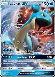 Lapras Gx Sun Moon Sum 35 Pkmncards Cool Pokemon Cards Pokemon Tcg Rare Pokemon Cards