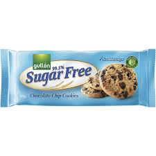 Diabeticcandy.com has a wonderful assortment of sugar free cookies for people with diabetes, such as chocolate chip, pecan meltaways, almond biscotti and aunt gussie's cookies are sweetened with maltitol, a natural sweetener and are safe for diabetic diets. Gullon Cookies Sugar Free Choc Chip 125g Woolworths