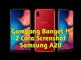 Cara ini merupakan cara screenshot yang umum digunakan pada hampir semua model hp. Kurang Canggih 2 Cara Screenshot Samsung A20 Youtube